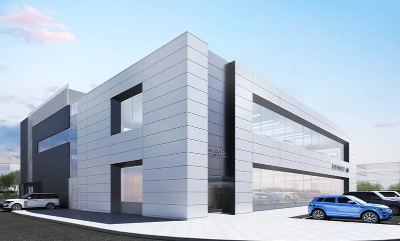 LAND ROVER SHOWROOM & GARAGE