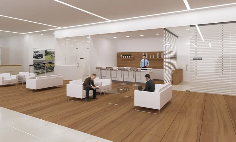 LAND ROVER SHOWROOM & GARAGE