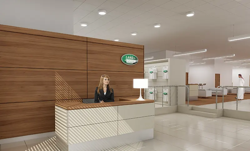 LAND ROVER SHOWROOM & GARAGE