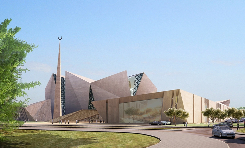 Islamic Center Masjid  Concept
