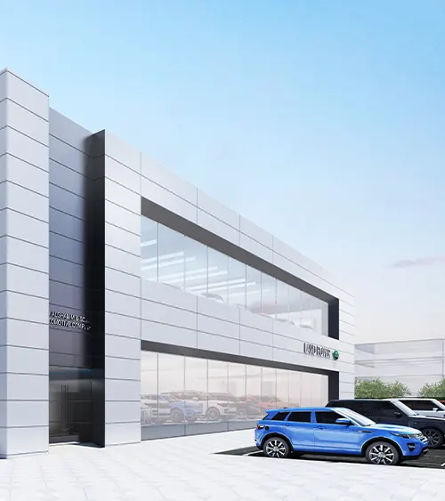 LAND ROVER SHOWROOM & GARAGE