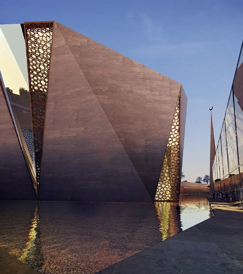 Islamic Center Masjid  Concept